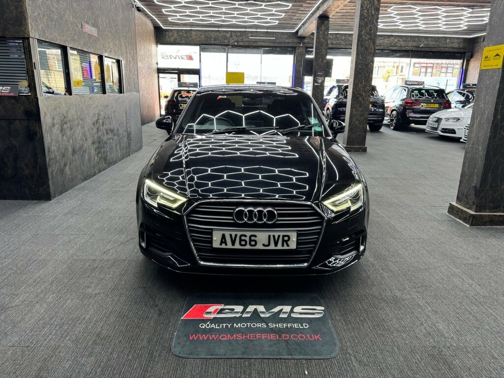 Audi A3 Saloon 2.0 Tdi Sport 201666 AV66JVR Black #3