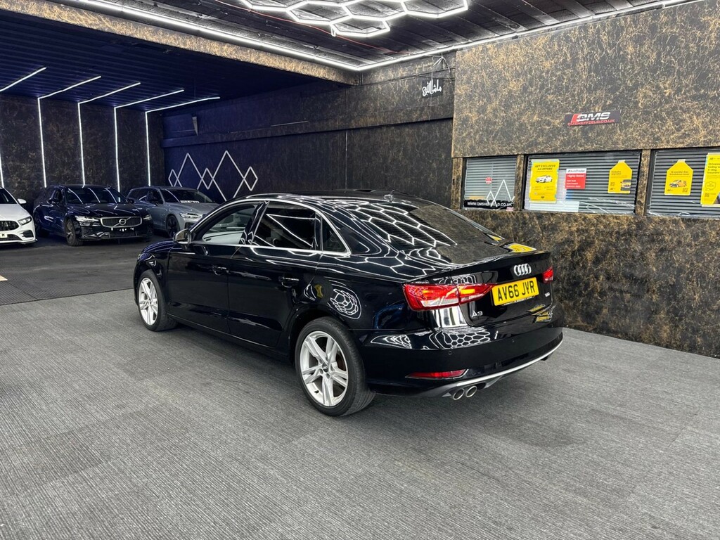 Audi A3 Saloon 2.0 Tdi Sport 201666 AV66JVR Black #4