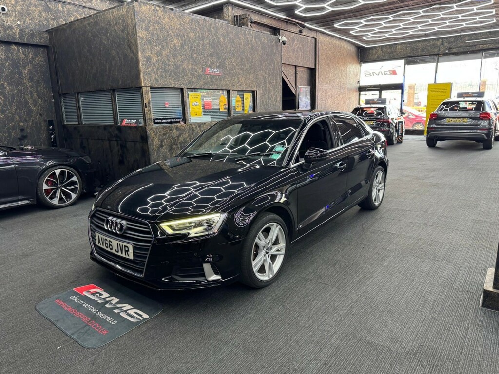 Audi A3 Saloon 2.0 Tdi Sport 201666 AV66JVR Black #2