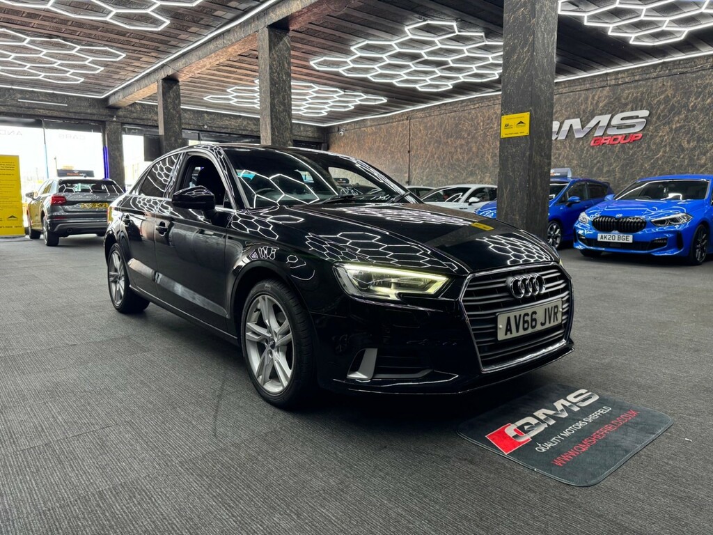 Audi A3 Saloon 2.0 Tdi Sport 201666 AV66JVR Black #6