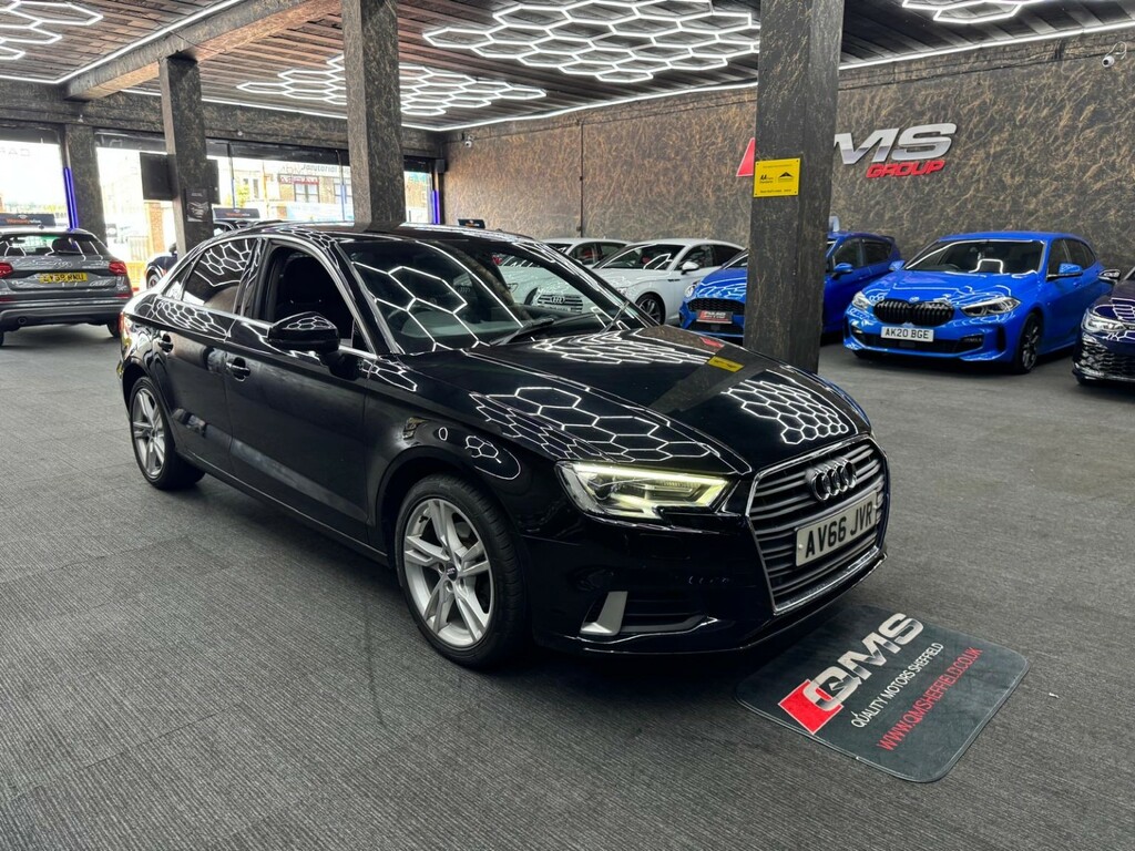 Audi A3 Saloon 2.0 Tdi Sport 201666 Black