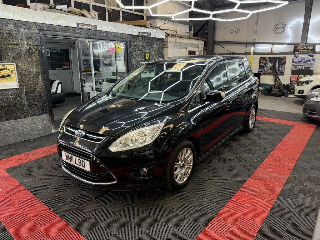 Ford Grand C-Max Mpv 1.6 Tdci Titanium 201111 Black #4