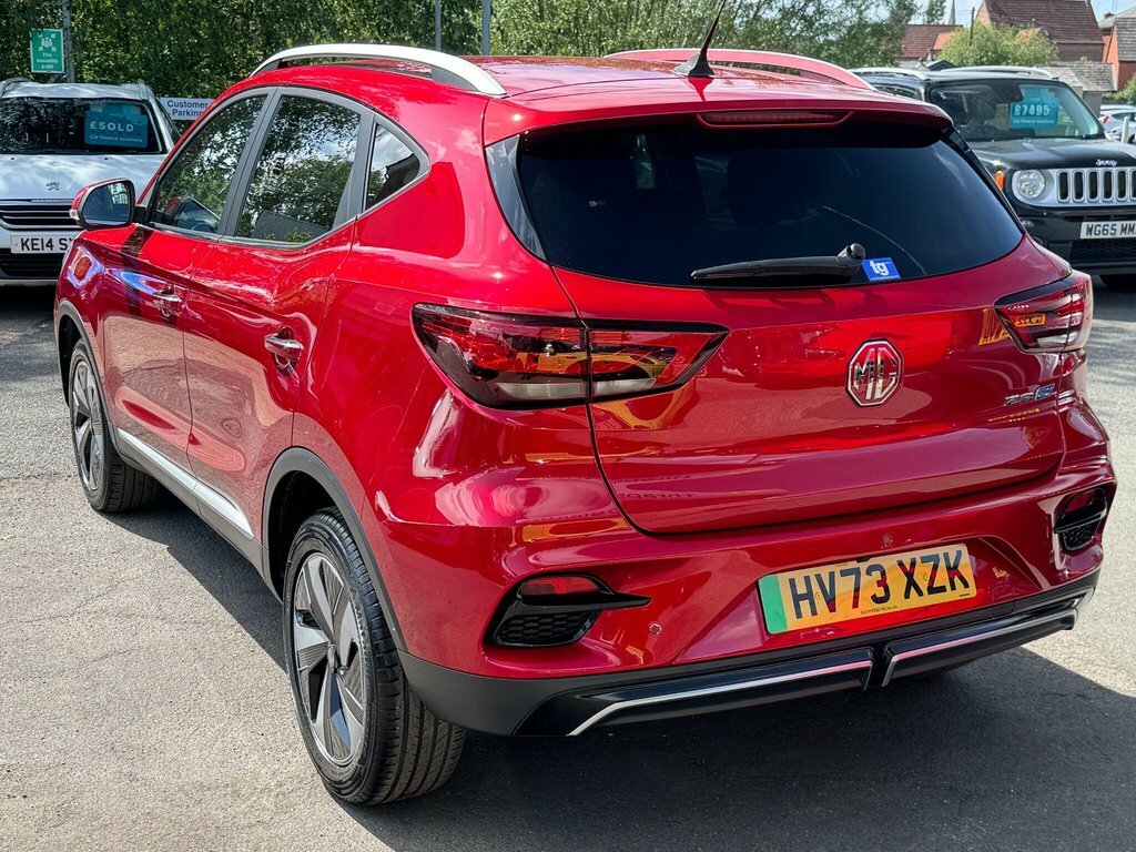 MG ZS Suv HV73XZK Red #5