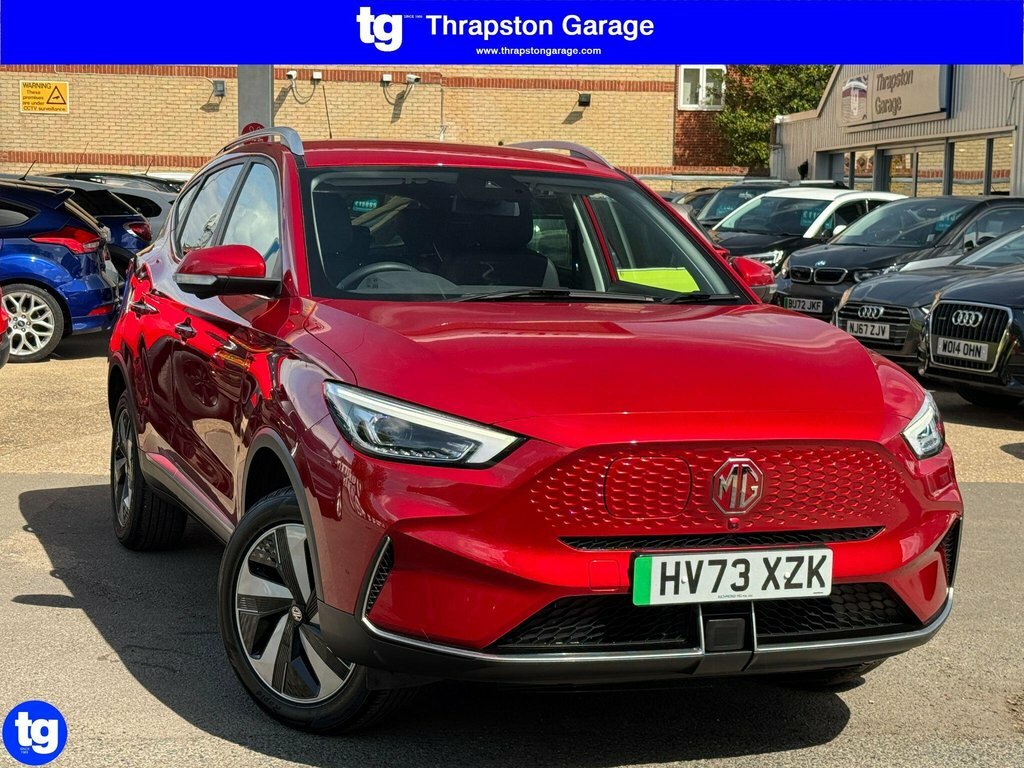 MG ZS Suv Red