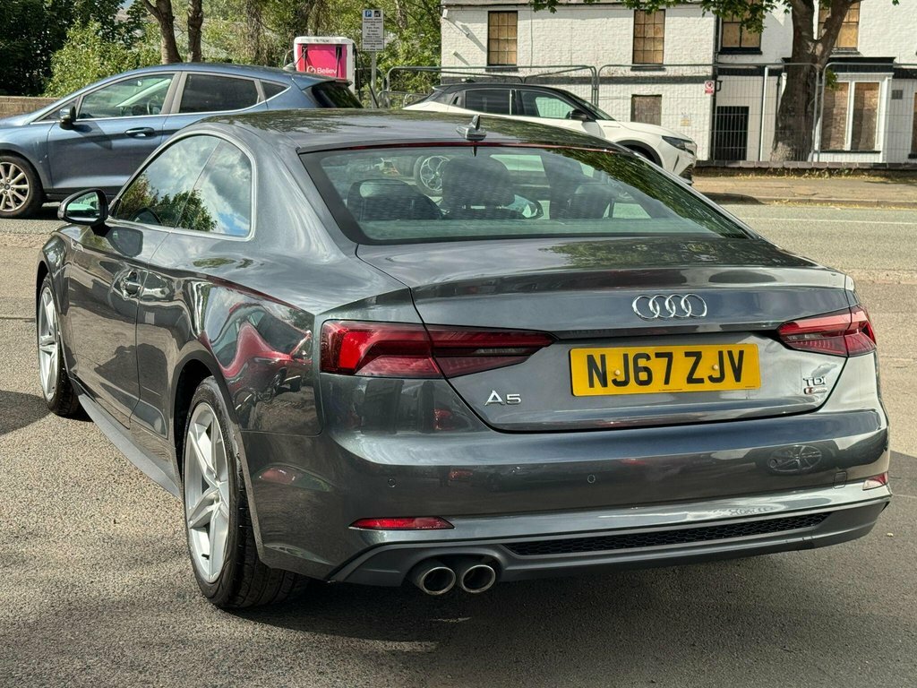 Audi A5 2L S Line NJ67ZJV Grey #5