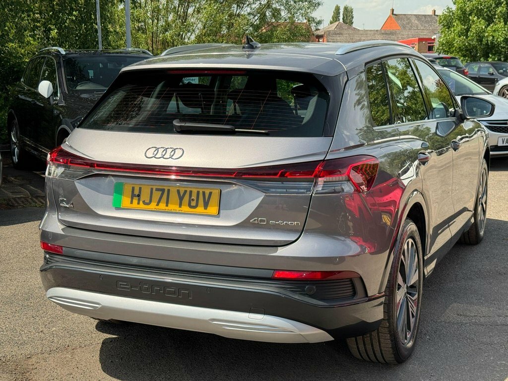 Audi Q4 E Tron Suv HJ71YUV Grey #3