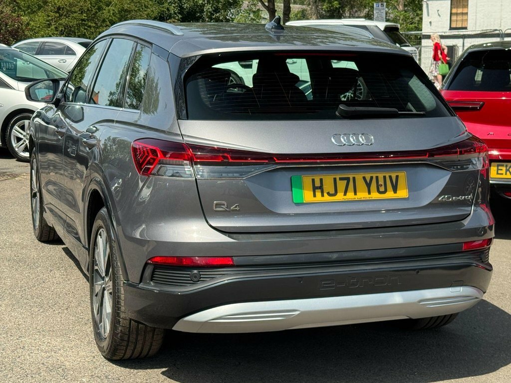 Audi Q4 E Tron Suv HJ71YUV Grey #6