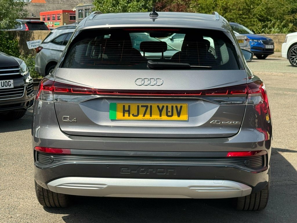 Audi Q4 E Tron Suv HJ71YUV Grey #5