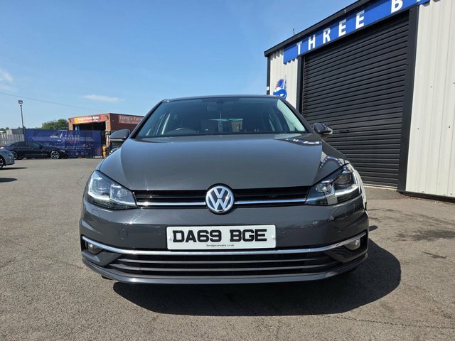 Volkswagen Golf 1.6 Tdi Match Edition Hatchback DA69BGE Grey #3