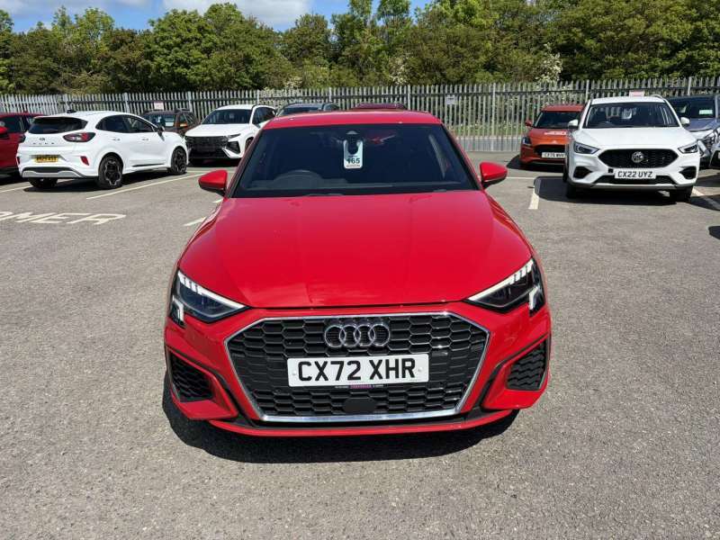 Audi A3 S Line 35 Tfsi - 2022 72 CX72XHR Red #5