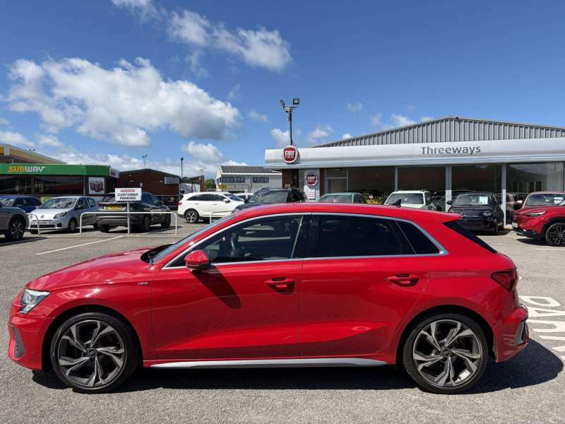 Audi A3 S Line 35 Tfsi - 2022 72 CX72XHR Red #6