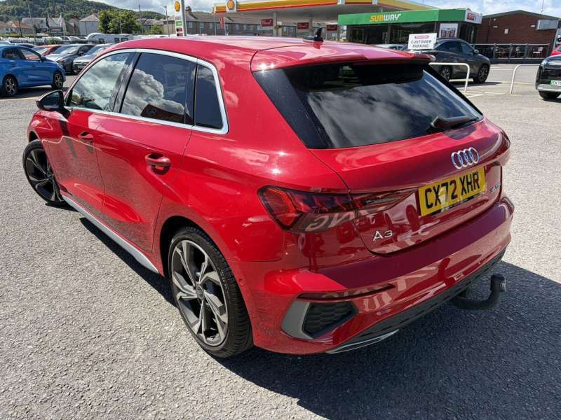 Audi A3 S Line 35 Tfsi - 2022 72 CX72XHR Red #2