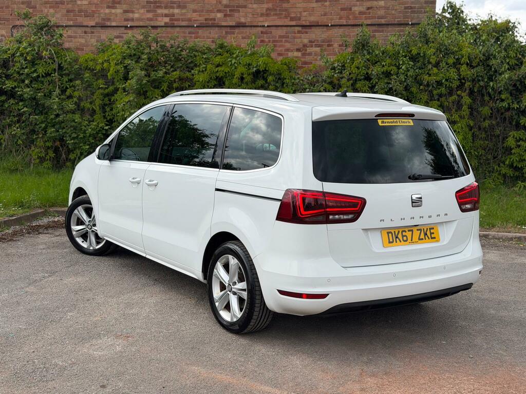 Seat Alhambra 2.0 Tdi Xcellence Dsg Euro 6 Ss DK67ZKE White #5
