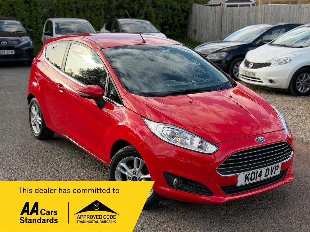Ford Fiesta 1.0T Ecoboost Zetec Euro 5 Ss Red