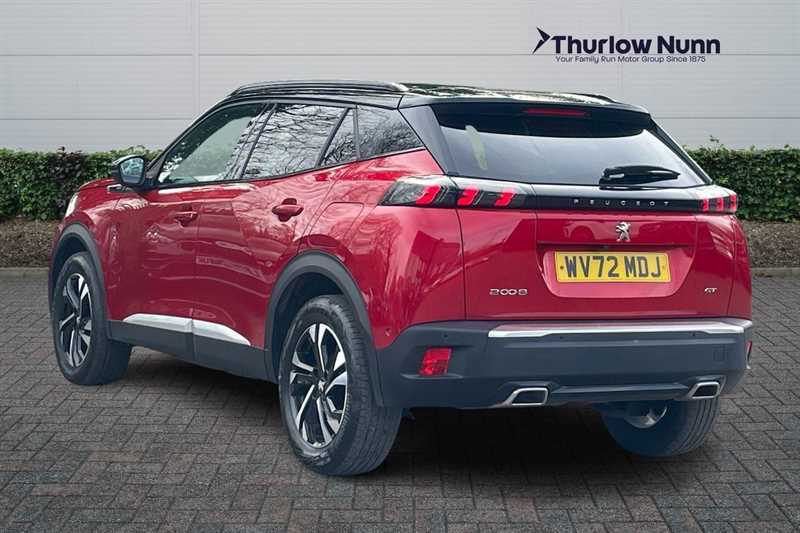 Peugeot 2008 1.2 Puretech Gt Suv Euro 6 Ss WV72MDJ Red #5