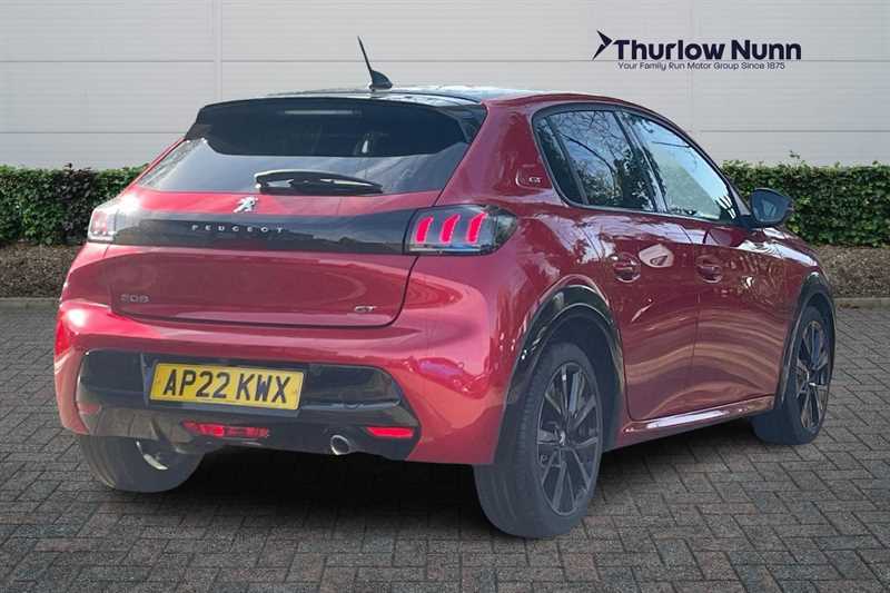 Peugeot 208 1.2 Puretech Gt Premium Hatchback Manua AP22KWX Red #3