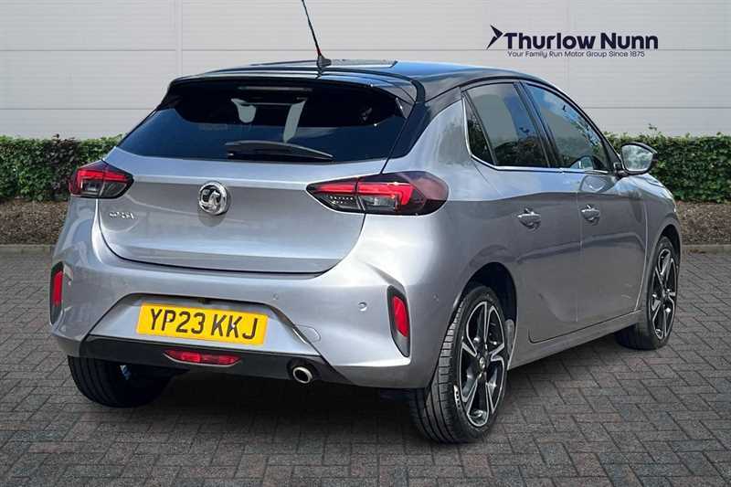 Vauxhall Corsa 1.2 Turbo Ultimate Hatchback Eur YP23KKJ Grey #3
