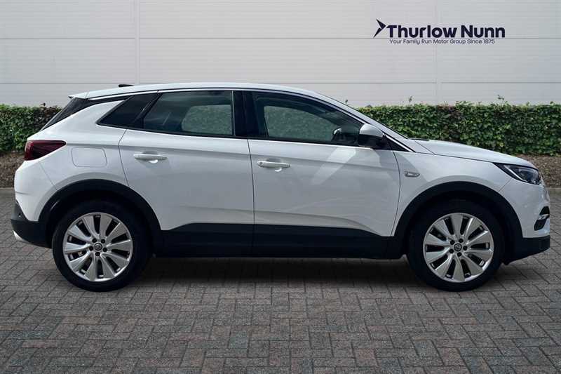 Vauxhall Grandland X 1.2 Turbo Elite Nav Premium Suv Eu DF70ETJ White #2