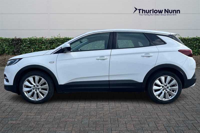 Vauxhall Grandland X 1.2 Turbo Elite Nav Premium Suv Eu DF70ETJ White #6