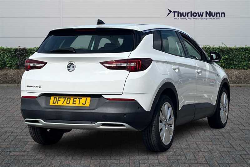 Vauxhall Grandland X 1.2 Turbo Elite Nav Premium Suv Eu DF70ETJ White #3
