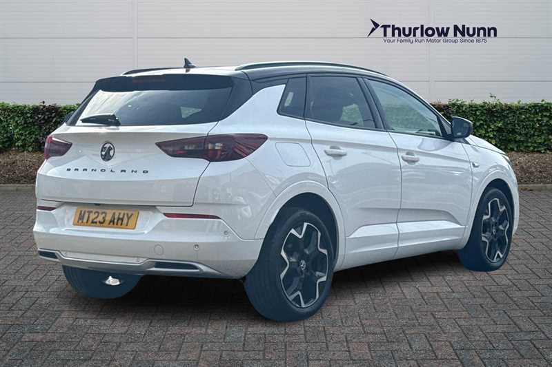 Vauxhall Grandland 1.2 Turbo Ultimate Suv Euro 6 S MT23AHY White #3