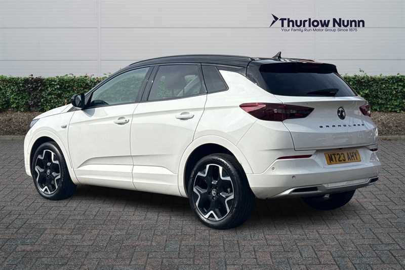Vauxhall Grandland 1.2 Turbo Ultimate Suv Euro 6 S MT23AHY White #5