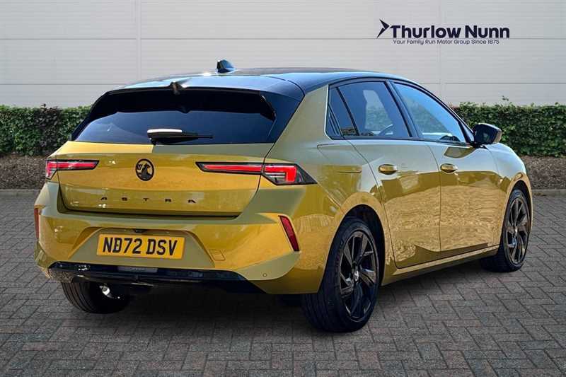 Vauxhall Astra 1.2 Turbo Gs Line Hatchback Euro ND72DSV Yellow #3