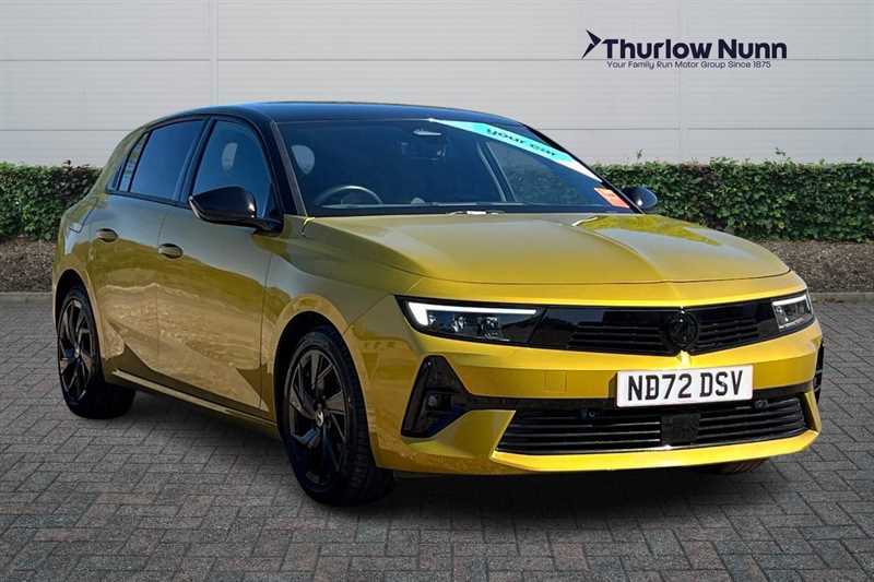 Vauxhall Astra 1.2 Turbo Gs Line Hatchback Euro Yellow