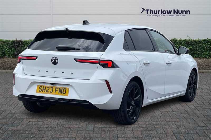 Vauxhall Astra 1.2 Turbo Gs Hatchback Euro 6 S SH23FNO White #3
