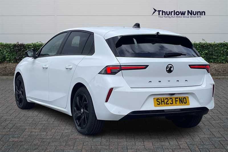 Vauxhall Astra 1.2 Turbo Gs Hatchback Euro 6 S SH23FNO White #5