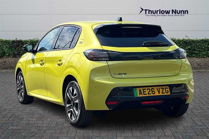 Peugeot e-208 50Kwh Allure Hatchback 7.4Kw Ch AE26VZG Yellow #5