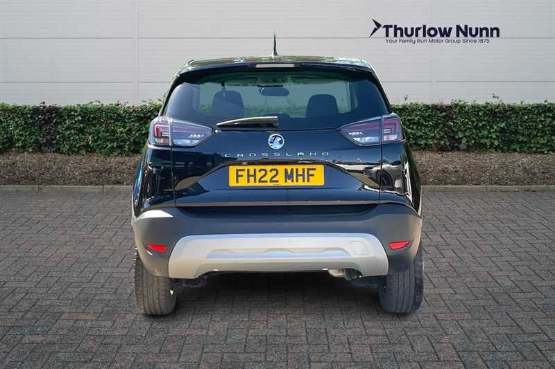 Vauxhall Crossland 1.2 Turbo Elite Edition Suv Euro FH22MHF Black #4