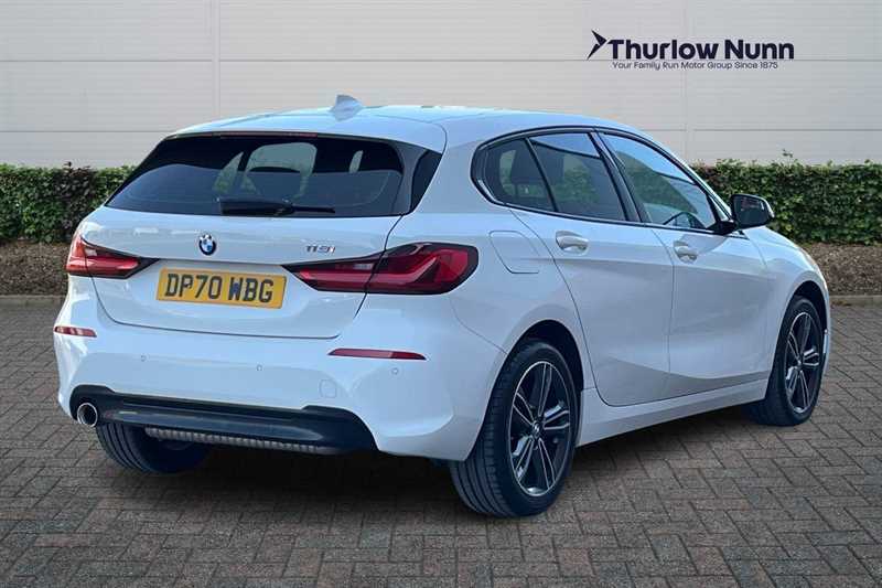 BMW 1 Series 1.5 118I Sport Hatchback Dct Euro 6 S DP70WBG White #3