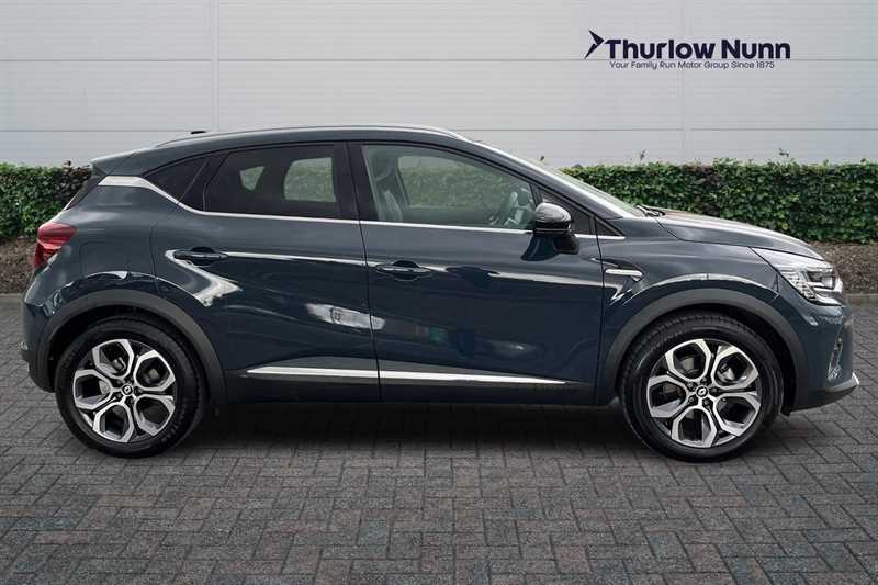 Renault Captur 1.6 E-tech Techno Suv Hybrid Euro AJ73SRX Blue #2