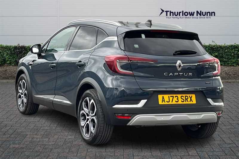 Renault Captur 1.6 E-tech Techno Suv Hybrid Euro AJ73SRX Blue #5