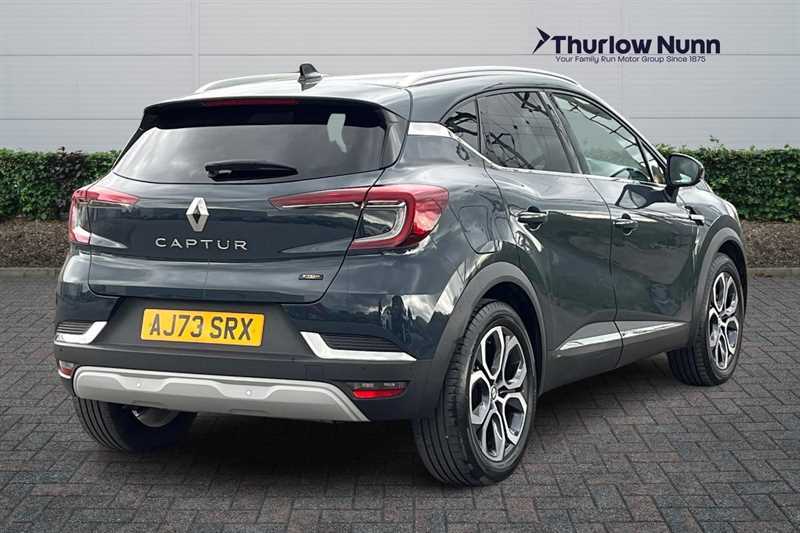 Renault Captur 1.6 E-tech Techno Suv Hybrid Euro AJ73SRX Blue #3