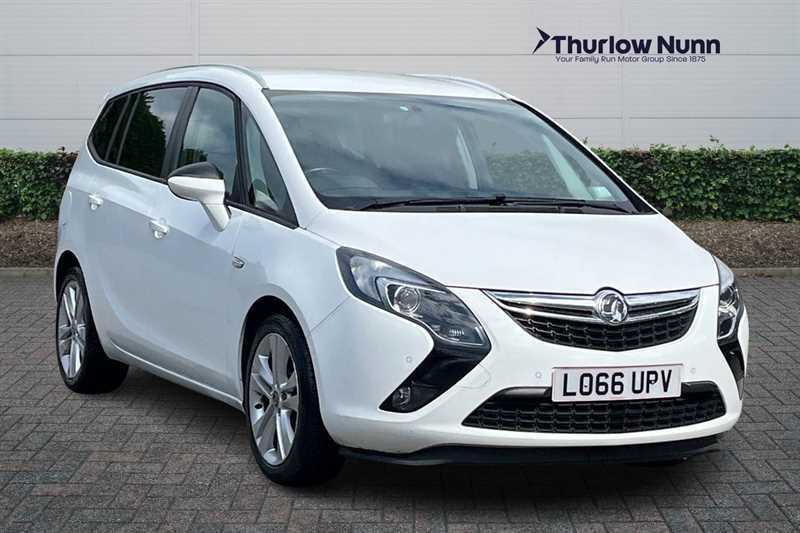 Vauxhall Zafira Tourer 1.4I Turbo Sri Mpv Euro 6 140 P White