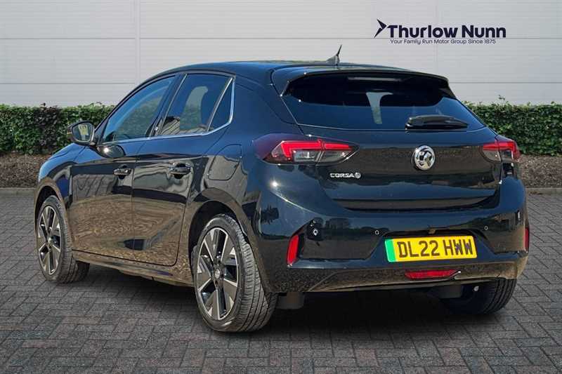 Vauxhall Corsa-e 50Kwh Elite Nav Premium Hatchback Aut DL22HWW Black #5