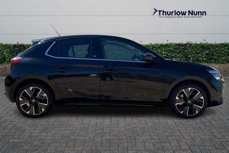 Vauxhall Corsa-e 50Kwh Elite Nav Premium Hatchback Aut DL22HWW Black #2