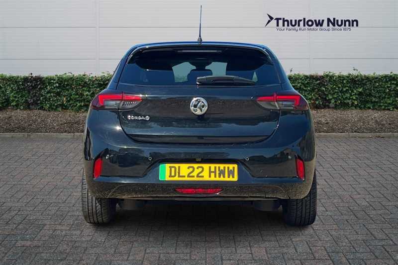 Vauxhall Corsa-e 50Kwh Elite Nav Premium Hatchback Aut DL22HWW Black #4