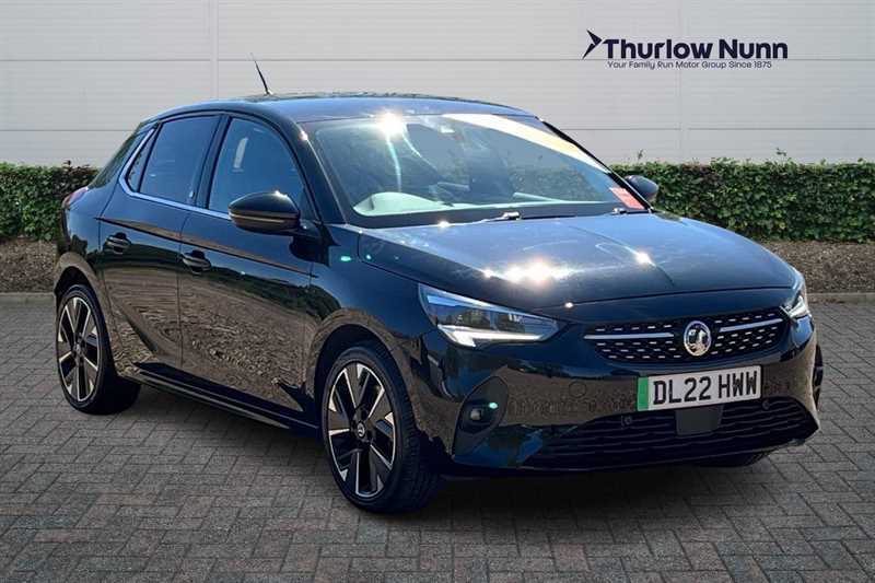 Vauxhall Corsa-e 50Kwh Elite Nav Premium Hatchback Aut Black