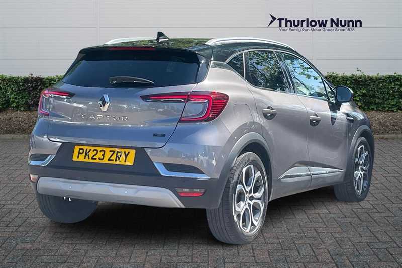 Renault Captur 1.6 E-tech Techno Suv Hybrid Euro PK23ZRY Black #3