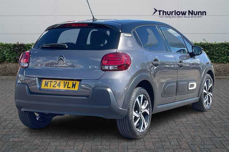 Citroen C3 1.2 Puretech Max Hatchback Euro MT24VLW Grey #3
