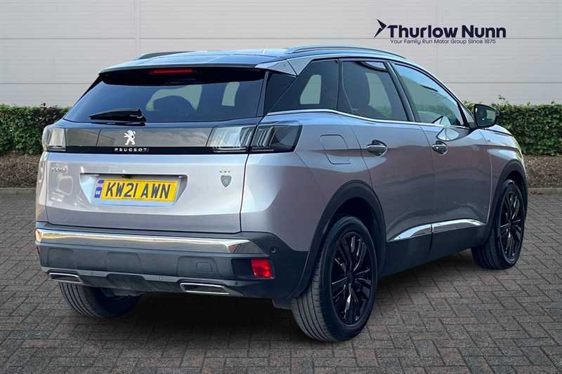Peugeot 3008 1.2 Puretech Gt Suv Eat Euro 6 Ss 1 KW21AWN Grey #3