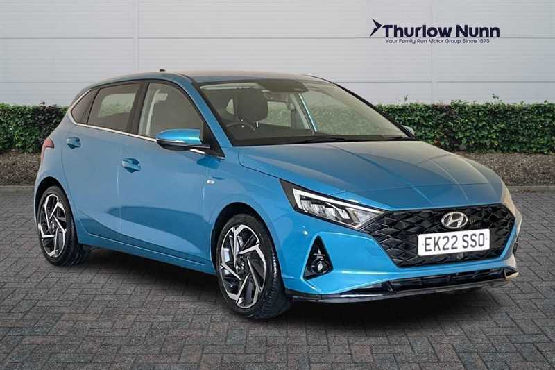 Hyundai I20 1.0 T-gdi Mhev Premium Hatchback Hybrid Blue