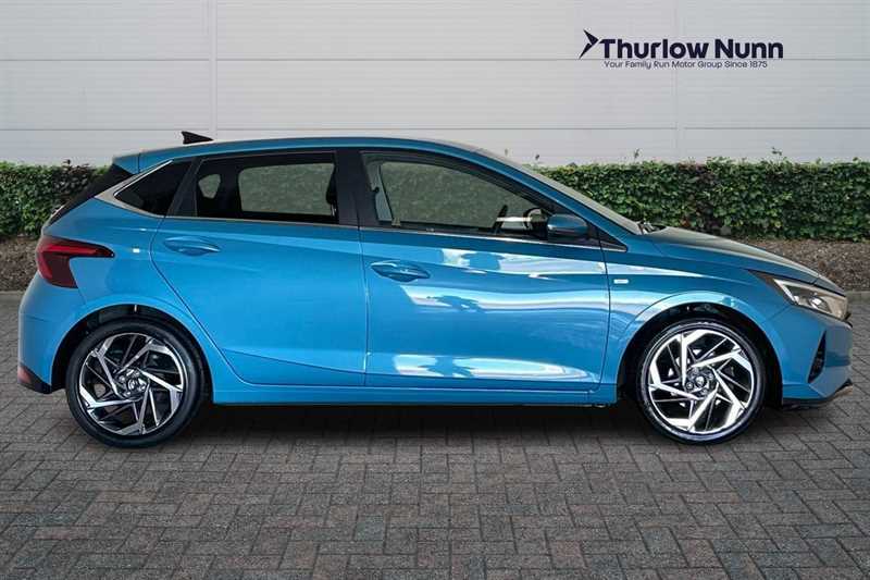 Hyundai I20 1.0 T-gdi Mhev Premium Hatchback Hybrid EK22SSO Blue #3