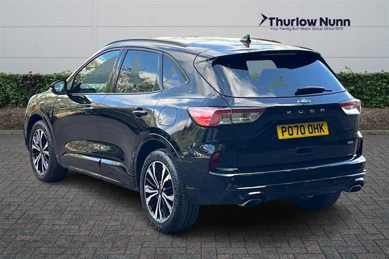 Ford Kuga 2.5 Ecoboost Duratec 14.4Kwh St-line X Suv Pet PO70OHK Black #5