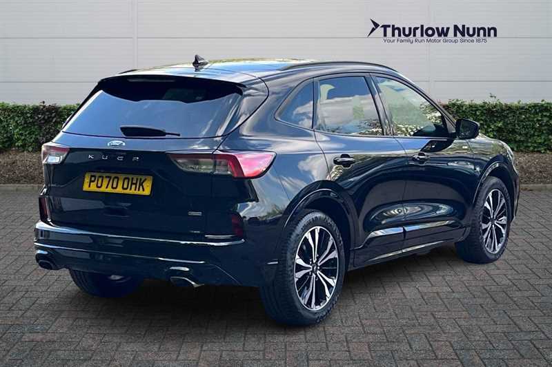 Ford Kuga 2.5 Ecoboost Duratec 14.4Kwh St-line X Suv Pet PO70OHK Black #3