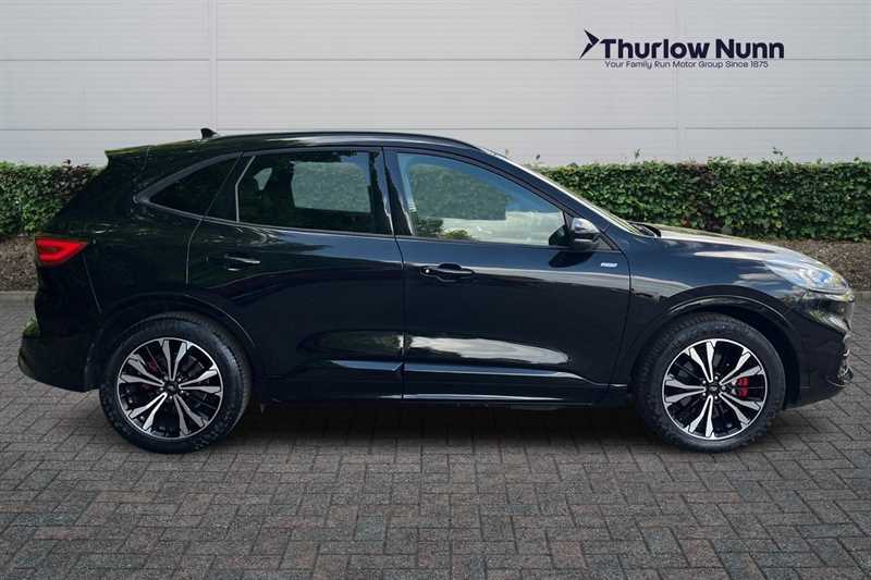 Ford Kuga 2.5 Ecoboost Duratec 14.4Kwh St-line X Suv Pet PO70OHK Black #2