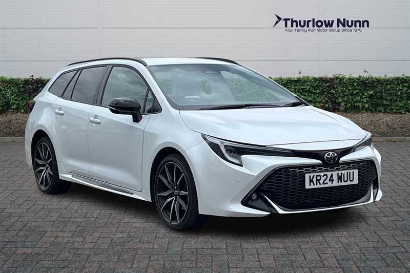 Toyota Corolla 1.8 Vvt-h Gr Sport Touring Sports Hybri White